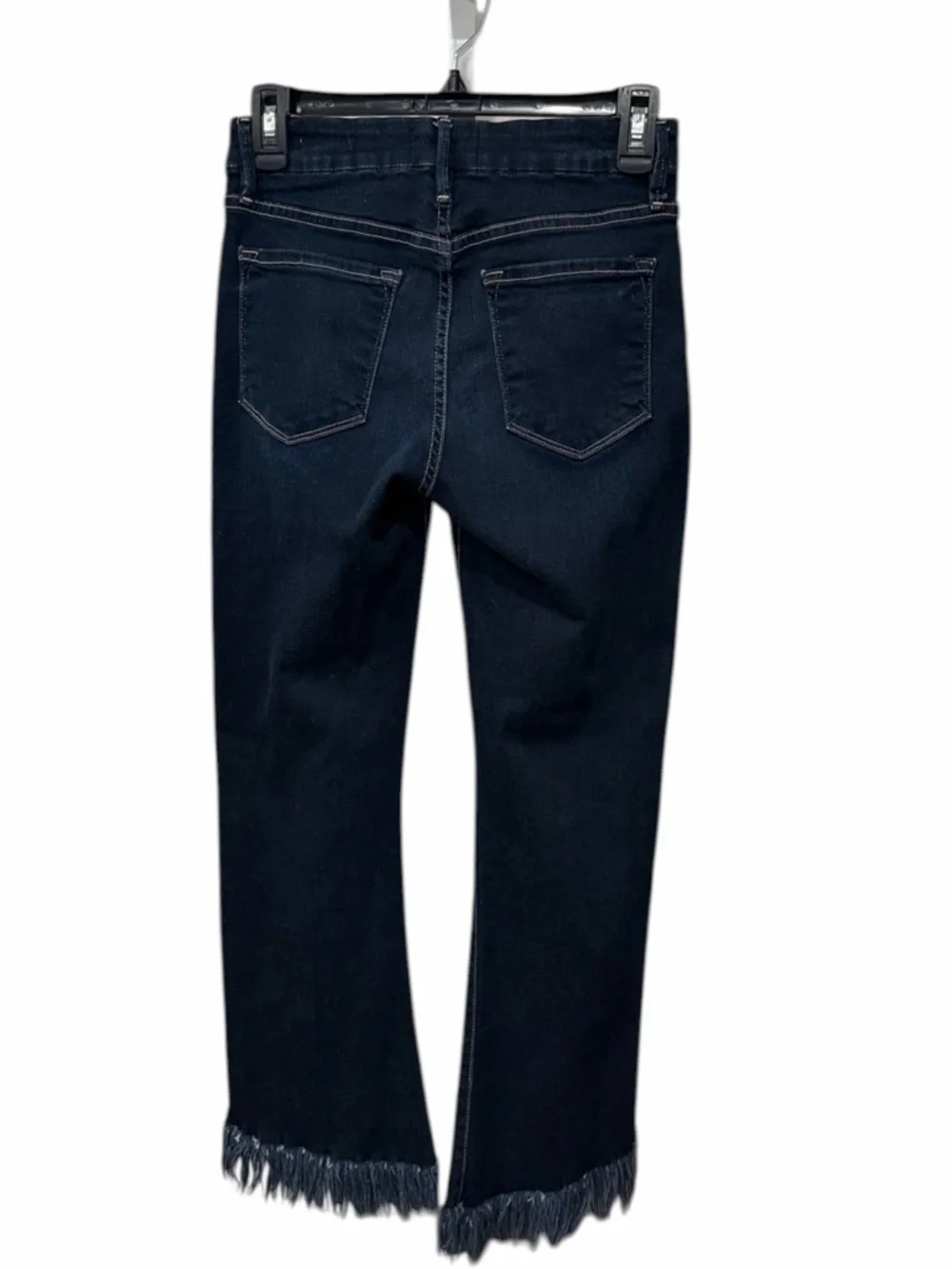 Frame Denim Dark Blue Ankle Crop Jeans - Picture 3 of 9